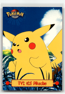 Pokemon Pikachu 1999 TV2 Topps #25 TV Animation Edition - Image 1