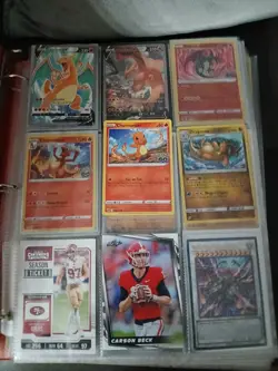 HUGE Pokemon / One Piece mix Binder Card Collection 600 lot Modern set. Extra - Image 1