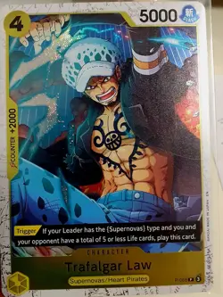 🔥 One Piece TCG - Trafalgar Law | P-088 | Foil | English | The Best- Vol. 2 🔥 - Image 1