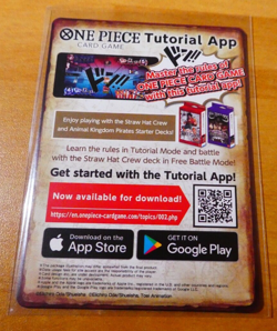 ONE PIECE PARAMOUNT WAR ENGLISH CARD GAME CARTE OP02 DON !! EN NM - Image 1