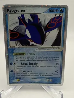 Pokemon Kyogre EX 037 Black Star Promo Holo 2006 - Image 1