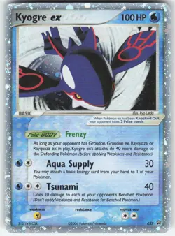 Kyogre ex - 037 (EX Collector's Tins) 037 Nintendo Holo Pokemon Card - Image 1