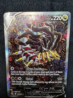 Pokemon TCG Giratina v 186/196 2022 Lost Origin Alt Full Art Mint/Nm Condition - Image 3