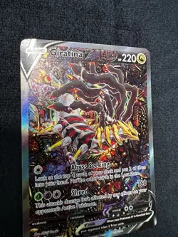 Pokemon TCG Giratina v 186/196 2022 Lost Origin Alt Full Art Mint/Nm Condition - Image 5