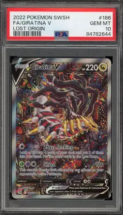 Pokemon Giratina V Lost Origin Full Alt Art #186 PSA 10 Gem Mint - Image 1