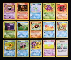Lot Of 15 Vintage Fossil Pokemon Cards Regular Finish LP-MP - Image 1