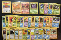 Vintage WOTC Pokemon Card 1999 Fossil Complete Uncommon Non Holo Lot x36 LP-MP - Image 3