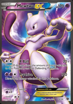 Mewtwo EX (98 Full Art) 98/99 Next Destinies Holo - Image 1