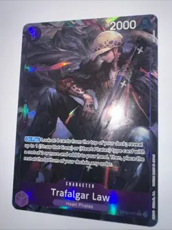 One Piece OP09-069 Emperors in the New World Trafalgar Law Rare Alt Art - Image 4