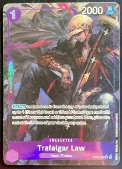 One Piece Emperors in the New World : Trafalgar Law OP09-069 R Alt Art English - Image 1