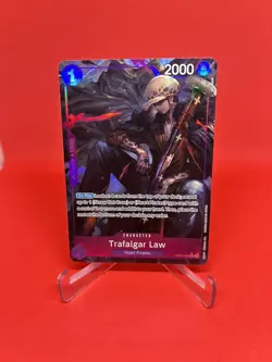 One Piece TCG Trafalgar Law Emperors in the New World OP09-069 Rare ALT ART - Image 1