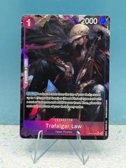 One Piece CCG Emperors In The New World Trafalgar Law OP09-069 Alt Art Rare - Image 1