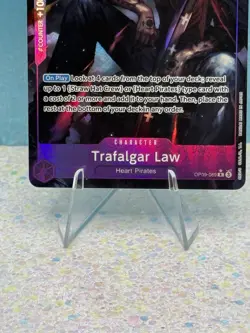 One Piece CCG Emperors In The New World Trafalgar Law OP09-069 Alt Art Rare - Image 3