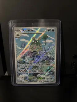 Pokemon TCG Garbodor 204/182SV04: Paradox Rift Illustration Rare Card - Image 1