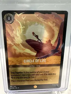 Disney Lorcana Circle of Life Fabled 26/204 Legendary Cold Foil - Image 1