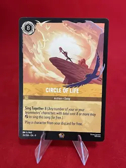 Disney Lorcana Fabled Circle of Life 26/204 NM Legendary - Image 4