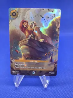Lorcana Fabled Circle of Life 225/204 Enchanted Action NM - Surface scratches - Image 1