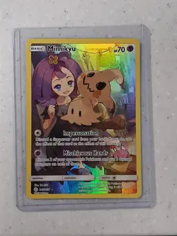 Pokemon Mimikyu Holo Secret Rare TCG Card 245/236 Cosmic Eclipse - Image 1