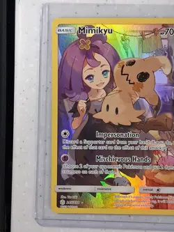 Pokemon Mimikyu Holo Secret Rare TCG Card 245/236 Cosmic Eclipse - Image 4