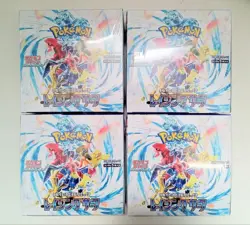 Pokemon Card Booster Box Raging Surf sv3a Scarlet & Violet Japanese Sealed 4box - Image 1