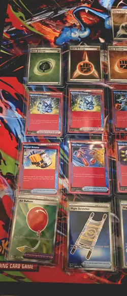 Pokemon Tcg Card Lot of 26 Holo Energy & Mixed Trainer Cards - Image 4