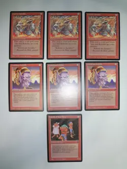 MTG MAGIC THE GATHERING CARD VTG ENGLISH LEGENDS CRIMSON CROOKSHANK KHER KEEP - Image 1