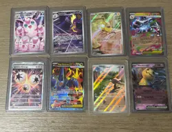 Pokemon TCG Full Art Card Lot W/EX- Mixed Sets -Bulk full art-Great Value 8 Card - Image 1