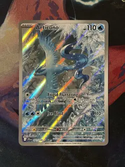 Pokemon Trading Card TCG Articuno Full Art Holo 161/159 Nintendo 2025 NM - Image 1