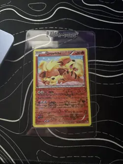 Pokemon Growlithe Holo Card RC4/RC25 Legendary Treasures Radiant Collection LP - Image 1