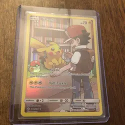 Pokemon TCG Sun & Moon Cosmic Eclipse Pikachu Card 241/236 Secret Rare Holo - Image 2