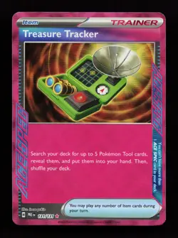 Treasure Tracker 131/131 SV: Prismatic Evolutions Pokemon Card - Image 1