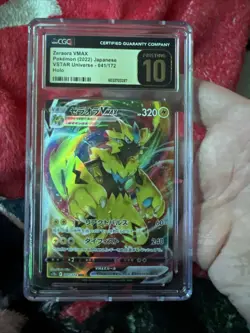 CGC 10 PRISTINE ⭐ Pokemon Zeraora VMAX 041 VSTAR Universe Japanese Art Card - Image 1