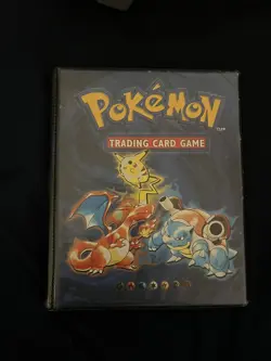 Pokemon Card Album - Wizards of the Coast 4-Pocket Album Binder - WOC08320 - Image 1