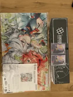 Gundam TCG Bandai Card Festival 2x Promo Card & Playmat & EVX-01 SEALED - Image 1