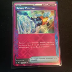 Pokemon TCG Prime Catcher Card 119/131 Prismatic Evolutions Ace Spec Trainer - Image 1
