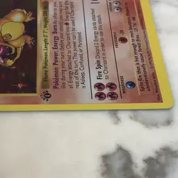 holographic charizard 1st edition not collectible for fun copy card - Image 4