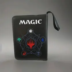 Magic The Gathering Card Zippered Card Binder 50 4-pocket Pages MtG Notebook - Image 2
