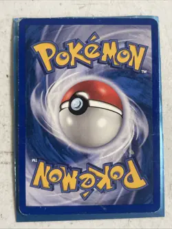 4th Print Hp Pokemon Card - Nidoran M Base Set 1999-2000 55/102 Common - Image 2