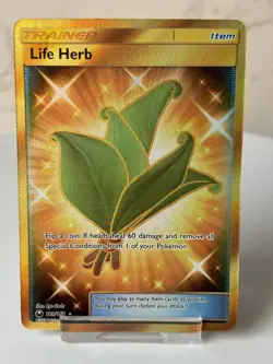 Pokemon Card - Life Herb 180/168 Sun & Moon Celestial Storm - Mint/NM - Image 1
