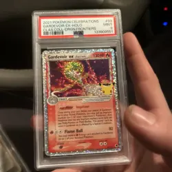 PSA 9 Mint Gardevoir ex holo Celebrations Classic Collection 93/101 Pokemon Card - Image 1