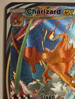 ~ Pocket Pokemon Charizard ex Immersive Illustration Textured Art Card Holo ~ - Image 2