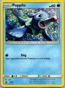 Popplio - (General Mills Promo) Promo Miscellaneous Cards & Products SM03 LP - Image 1