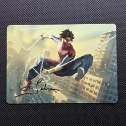 Spider Man Gold Stamped Art Card 31/54 - Image 1