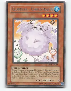 Cloudian #GLAS-EN011 Rare Yugioh Card - Image 1