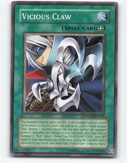 Vicious Claw #PTDN-EN047 Yugioh Card - Image 1