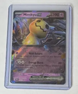 Mimikyu EX 004 Black Star Promo Card Pokemon NM/M - Image 1