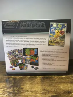Pokemon Center Exclusive Paldea Evolved Elite Trainer Box Sealed ETB - Image 4
