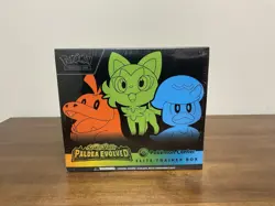 Pokemon Center Paldea Evolved Elite Trainer Box Sealed Priced Down For Condition - Image 1