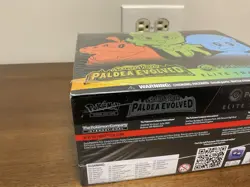 Pokemon Center Paldea Evolved Elite Trainer Box Sealed Priced Down For Condition - Image 5