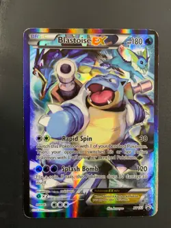 Pokemon Blastoise-EX XY122/211 - XY Black Star Promos Holofoil HP - Image 1
